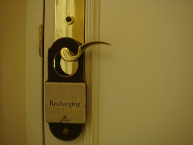 Palm Springs Resort version of Do Not Disturb