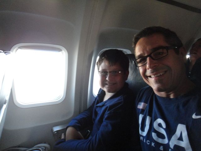 Stay healthy, have fun. Brought an assistant (11) along on his 1st business trip.