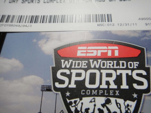 In the upper right corner, the date: 12/31/11 (last night)