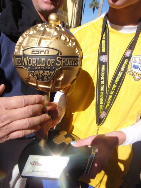 U17 Girls Soccer Trophy, January 3, 2012