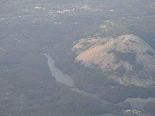 Stone Mountain, Georgia. Yesterday.