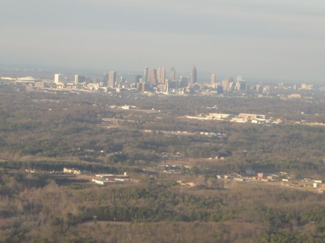 Greensboro to Atlanta. Atlanta to Orlando.