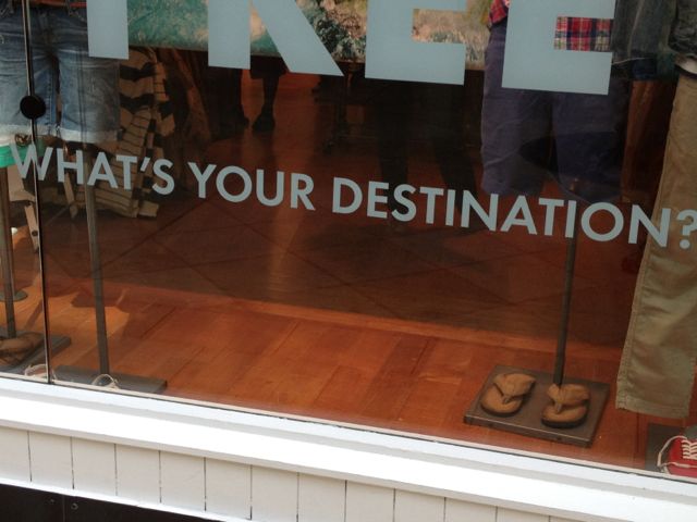 Millenia Mall shop sign, Orlando, FL caught my eye... health goals