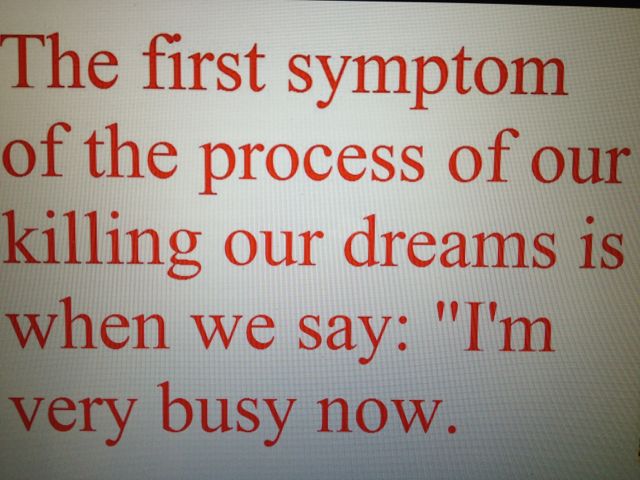 if you don't drive yourself to keep going, it ain't gonna happen determination