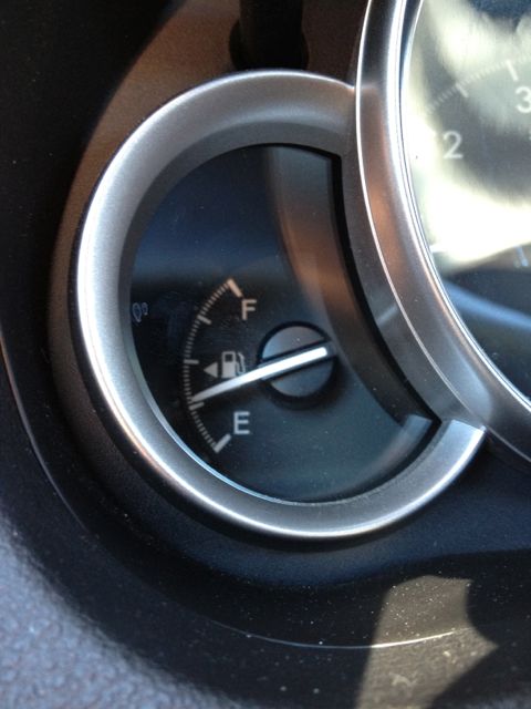 why do folks wait so long to fill up their tanks? running shoes