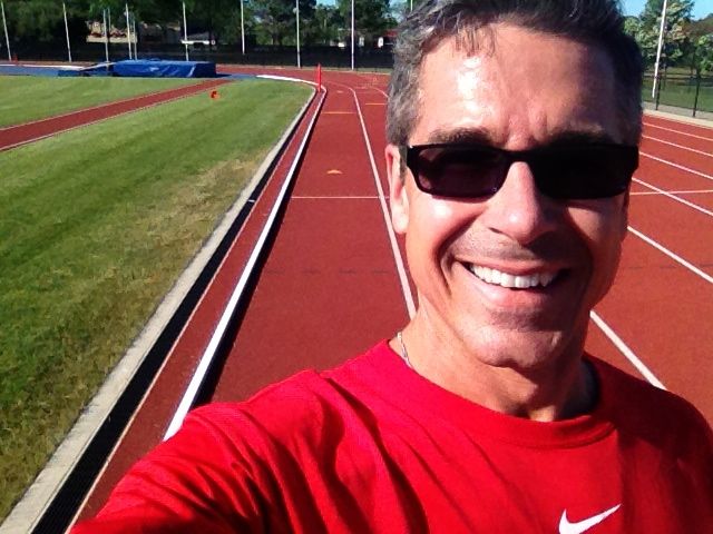 1st track workout since 2009 (University of Iowa, May 2012) track workouts