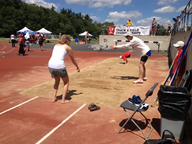 Masters Long Jump