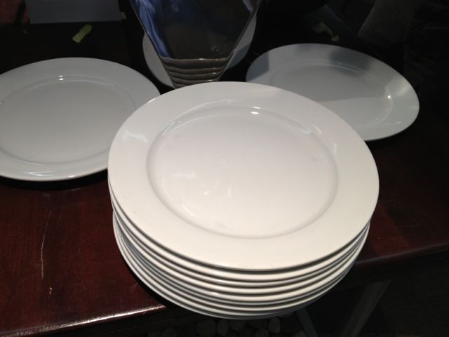 Only one plate per person portion control