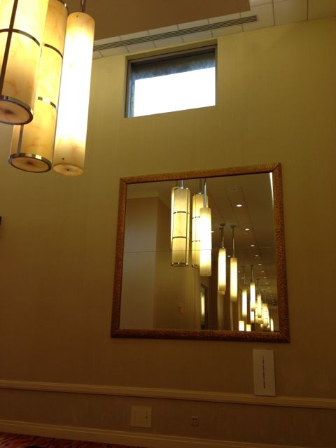 the writing is on the wall... or is it ourselves we see in the mirror... or not blind spots