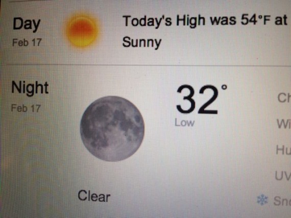 Freezing weather in Orlando