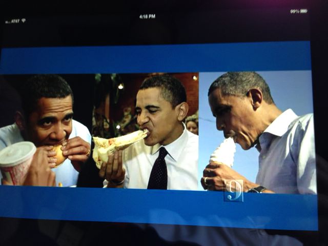 nobody is perfect President Obama's road diet