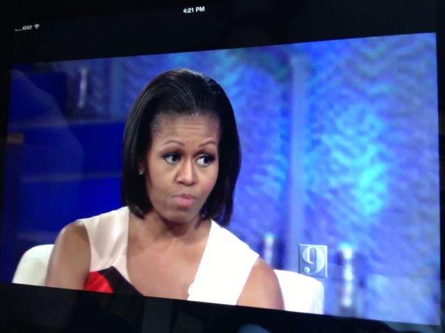 First Lady Michelle Obama spoke honestly, openly, candidly about obesity First Lady Michelle Obama
