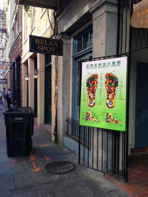 not everything is as it first seems... good thing we can control our thinking New Orleans foot massage business