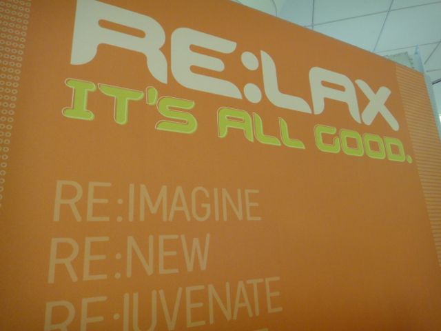 inspiring signage at LAX