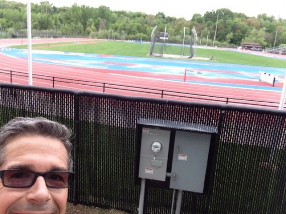 jeff noel at University of Iowa Track & Field complex