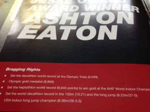 Ashton Eaton story