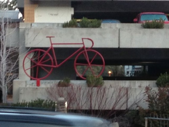 South Lake Tahoe bicycle art