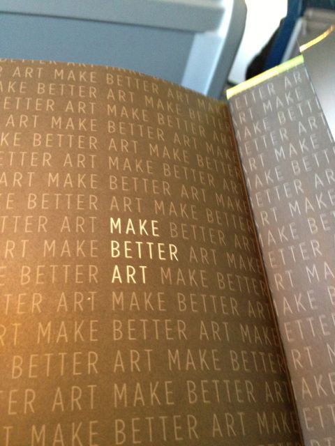 Inside bok cover for Seth Godin's Icarus Deception