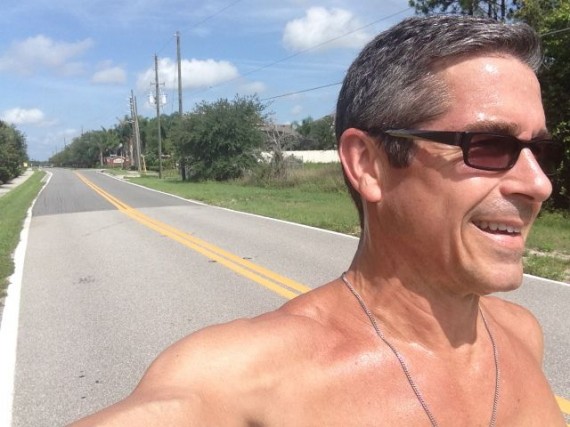 jeff noel running near Disney World