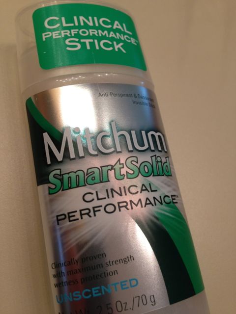 Mitchum Smart Solid performance deodorant stick