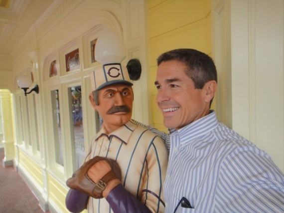 jeff noel at Magic Kingdom's Casey's Corner