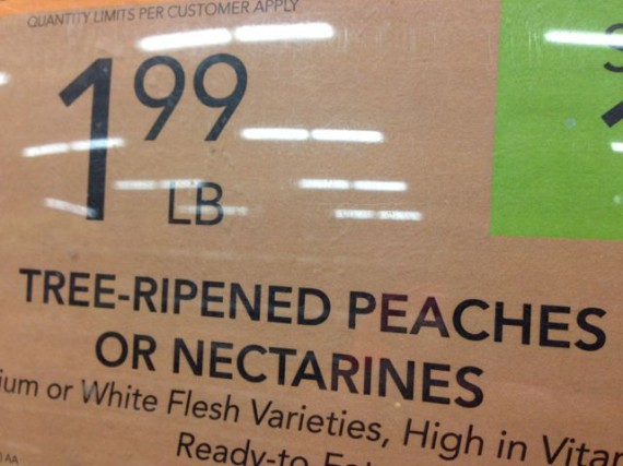 Funny produce signs