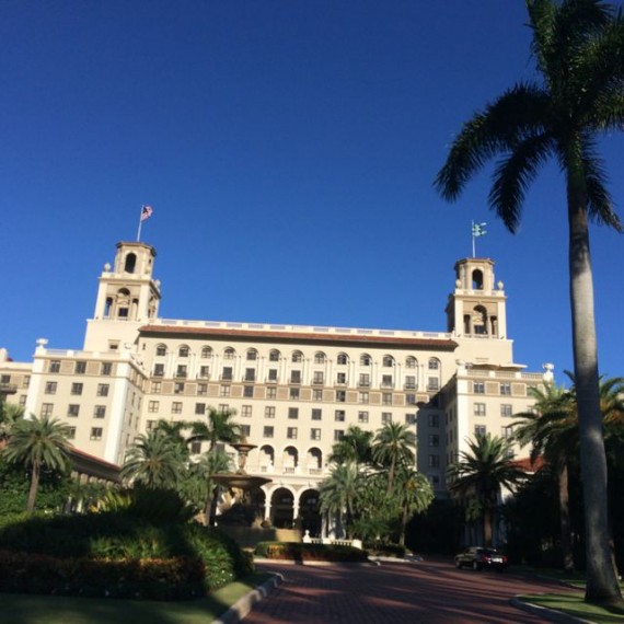 The Breakers grand entrance, Palm Beach, Florida