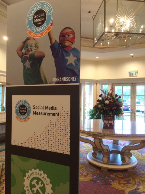 Social Media.org banner at Walt Disney World