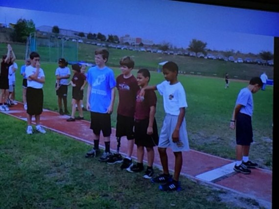 jake Bainter at Track meet