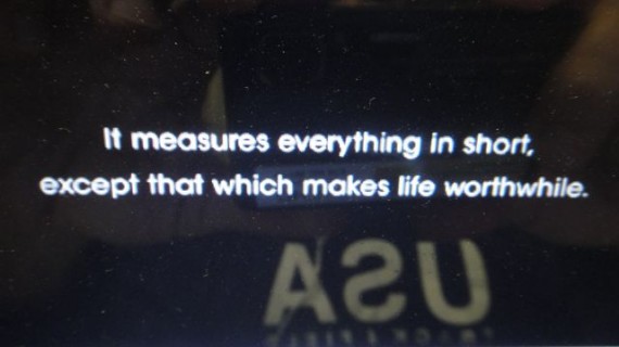 Profound quote about measuring success