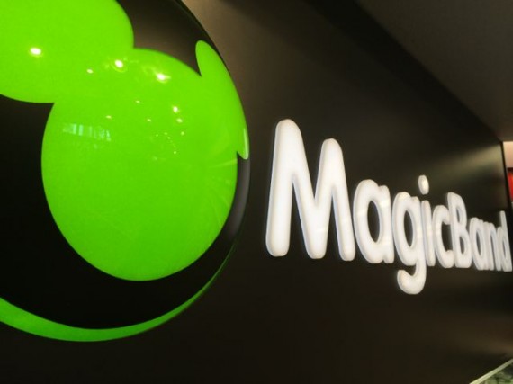 Magicband sign at Epcot