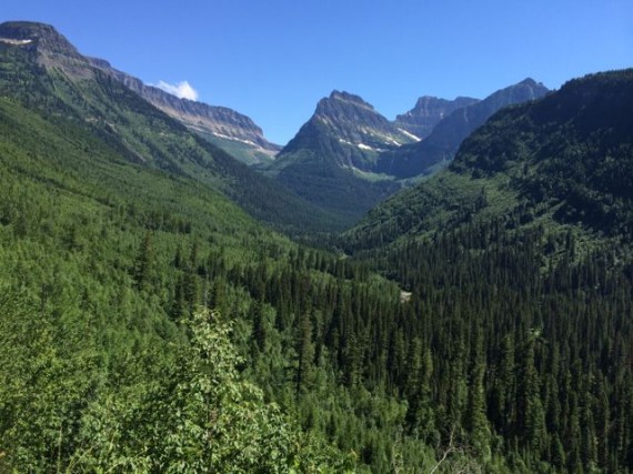 Glacier National Park west side