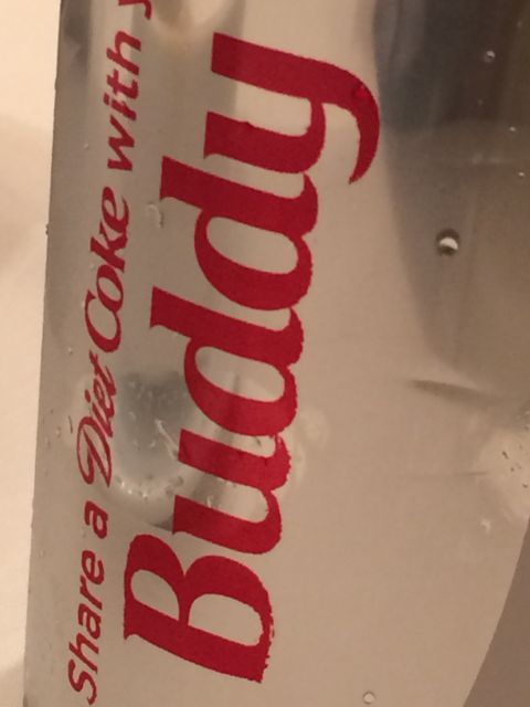 Personalized diet Coke can