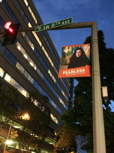 Portland city banners