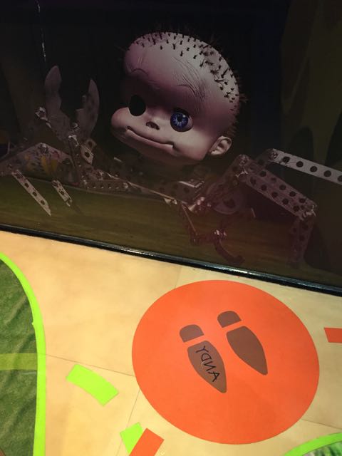 Toy Story Charter Meet and Greet photo area