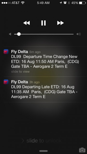 Delta mobile app