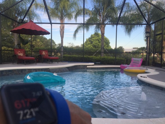 Homeowner's Florida pool