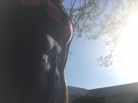 Florida sweaty runner