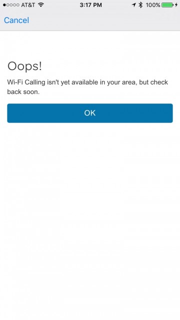 ATT iPhone screen shot