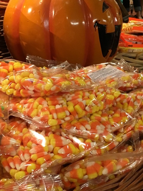 Candy Corn display