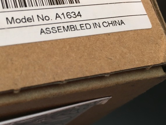 iPhone shipping box