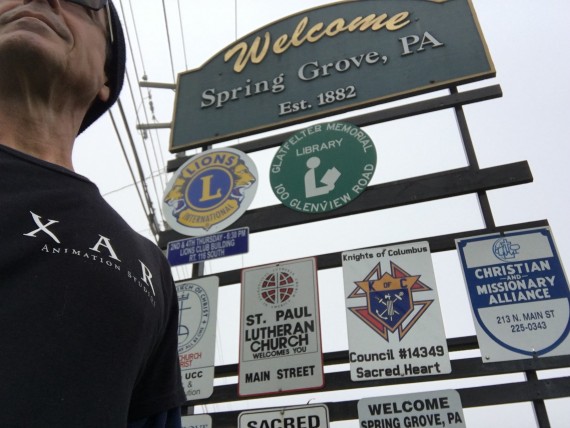 Spring Grove, PA welcome sign