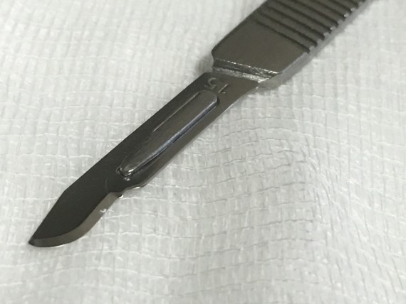 Podiatrist knife
