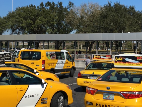 Epcot Taxi stand