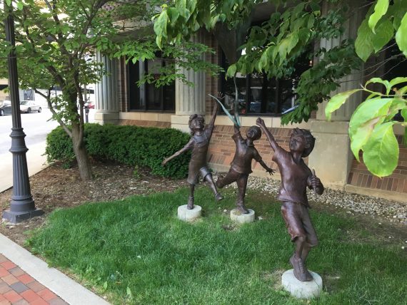 Children statues