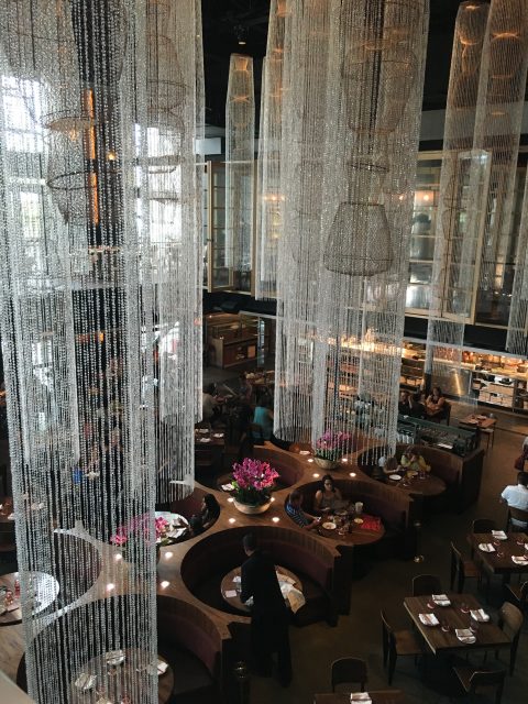 Morimoto Dining room at Disney Springs