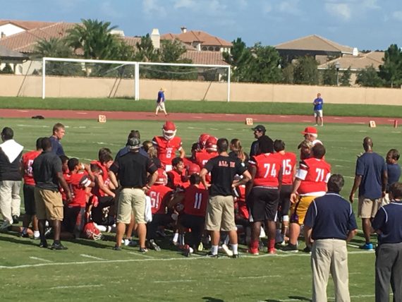 Windermere Prep 2016 football game