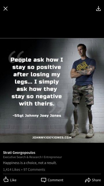 Adversity and attitude