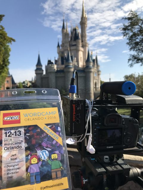 Cinderella Castle and wordpress