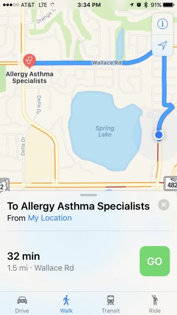 Google map app